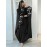 1pc Middle Eastern-Inspired Embroidered Scarf-Style Abaya Cardigan for Women - Solid Color Long Sleeve Loose Fit Breathable All-Season Versatile Muslim Bayan Elbiseleri