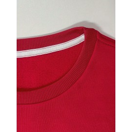 Women's Dental Assistant Graphic Print Crew Neck Sweatshirt - Teeth Leopard Pattern Casual Pullover, Relaxed Fit Fall & Spring Top, Machine Washable, Dental Assistant Gifts, No Stretch Fabric